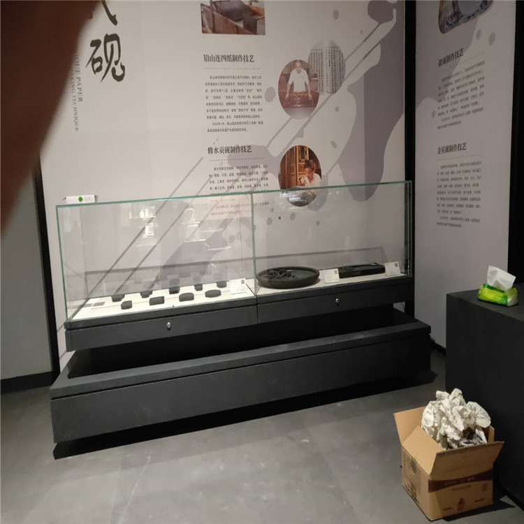 惠州博物馆展柜字画平面柜文物文玩五面柜加工定制