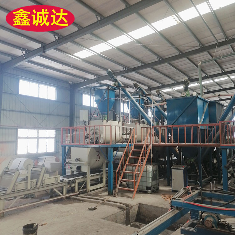 鑫诚达fs挤塑板砂浆复合板设备 fs保温外模板设备 免费安装调试