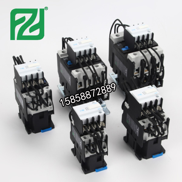 低压接触器CJ19切换电容25A 32A 63A 95A无功补偿接触器外形，CJ19安装尺寸
