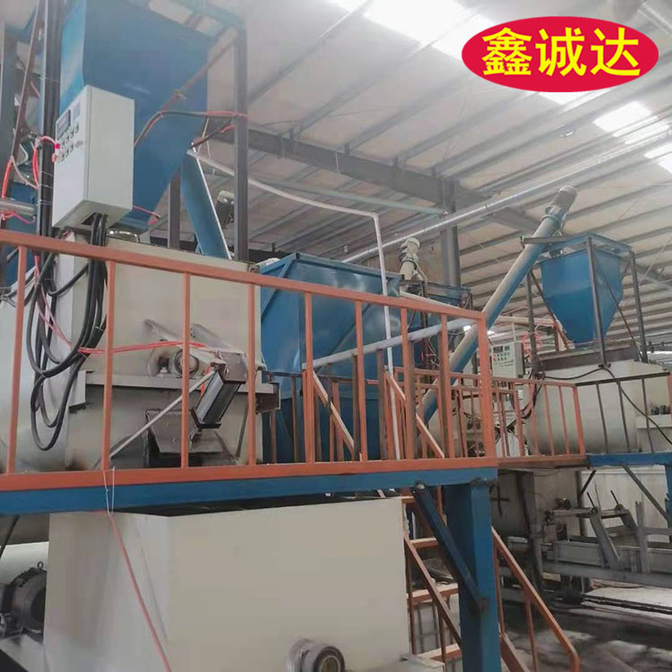 鑫诚达结构一体板设备 复合建筑模板设备 生产线