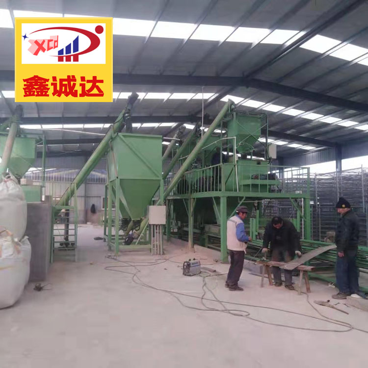 鑫诚达结构一体化板生产线 fs保温外模板设备 供应商