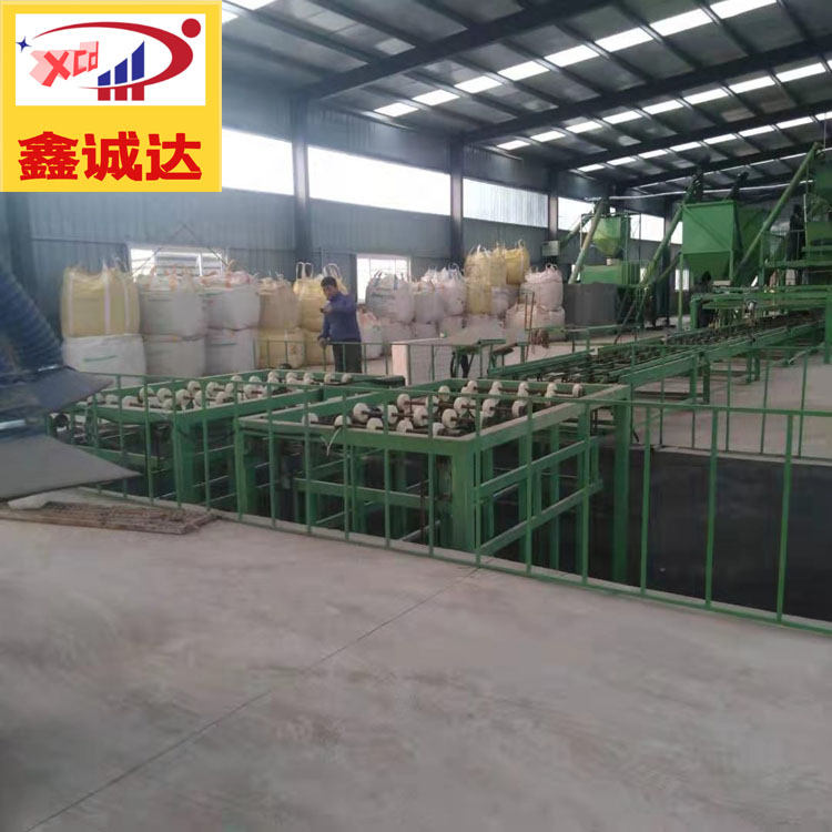 鑫诚达一体化建筑模板生产线 fs复合外模板设备 生产线