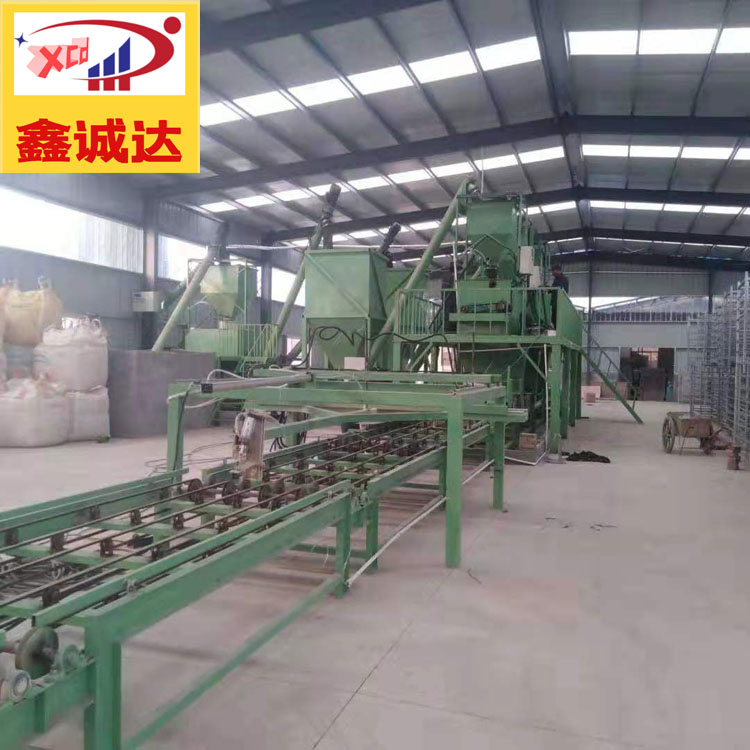 鑫诚达一体化建筑模板生产线 砂浆复合模板设备 价格