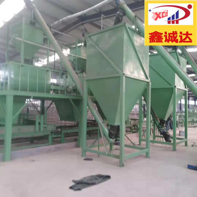 鑫诚达一体化建筑模板生产线 复合一体板设备 行情