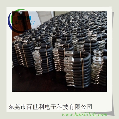镀锡加塑铜绞线软连接，多股铁路机车连接线，多股并列镀锡铜绞线软连接