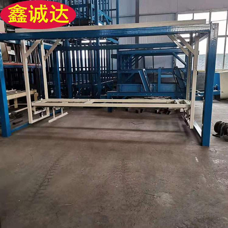 鑫诚达保温结构一体板生产设备 外模板成型机设备 安装视频