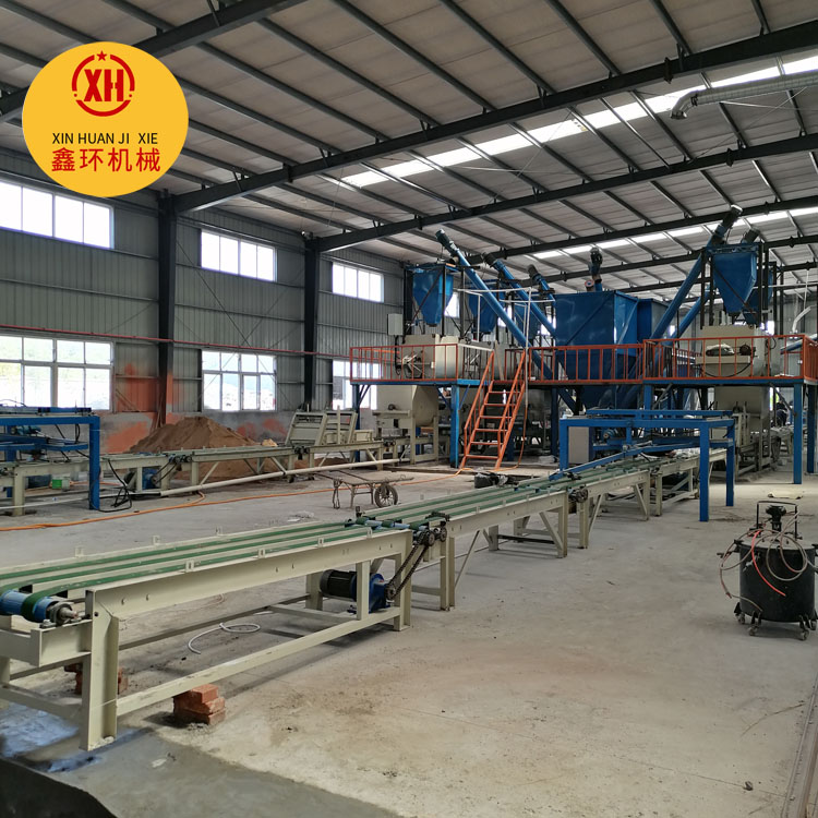 宁津鑫环fs两面砂浆水泥复合板生产线施工工艺流程及施工方法【图】