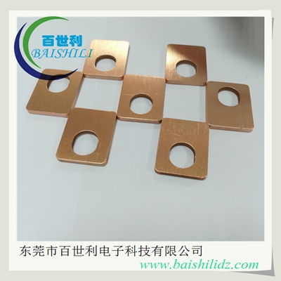 百世利定制铜排接线端子规格，接地异型导电连接排