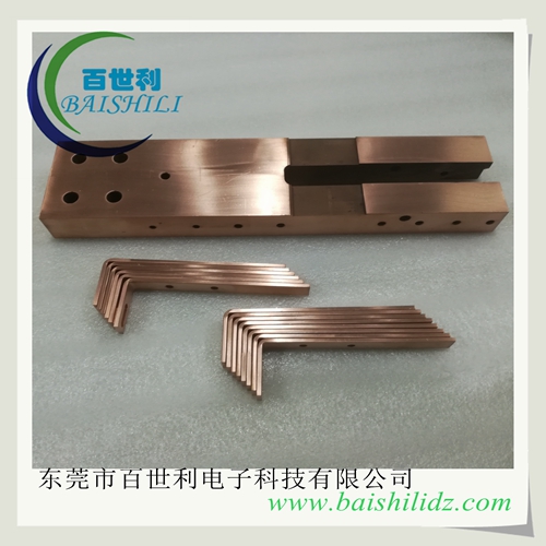 百世利机械加工生产精雕铜排型材切割汇流集成铜排