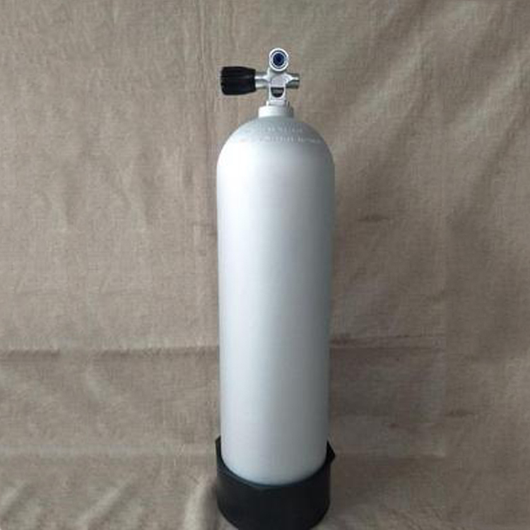 12升水肺潜水气瓶铝合金水肺深潜专业潜水装备12L潜水钢瓶呼吸器