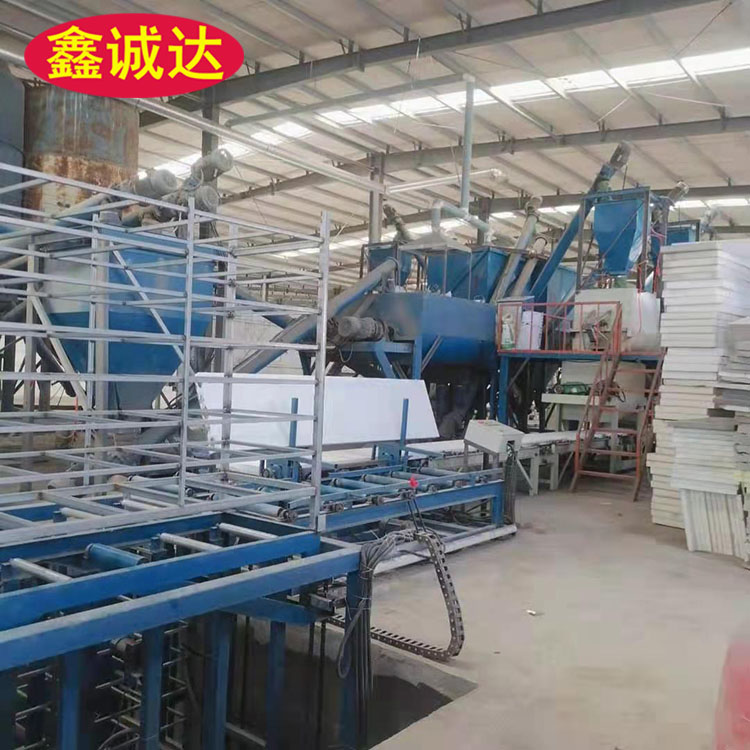 鑫诚达复合砂浆一体板生产设备 fs免拆外模板设备 生产流程