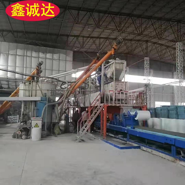 鑫诚达复合砂浆一体板生产设备 复合建筑模板设备 图片