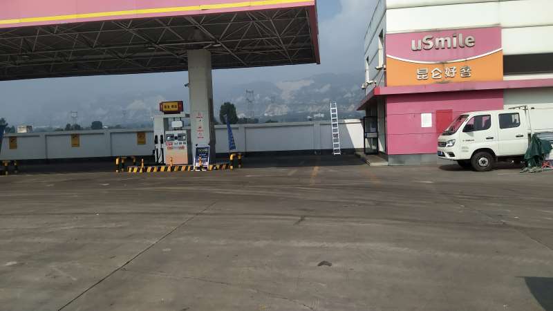 汉中镇巴县门头灯箱, 镇巴县工地门头效果图加大想象力