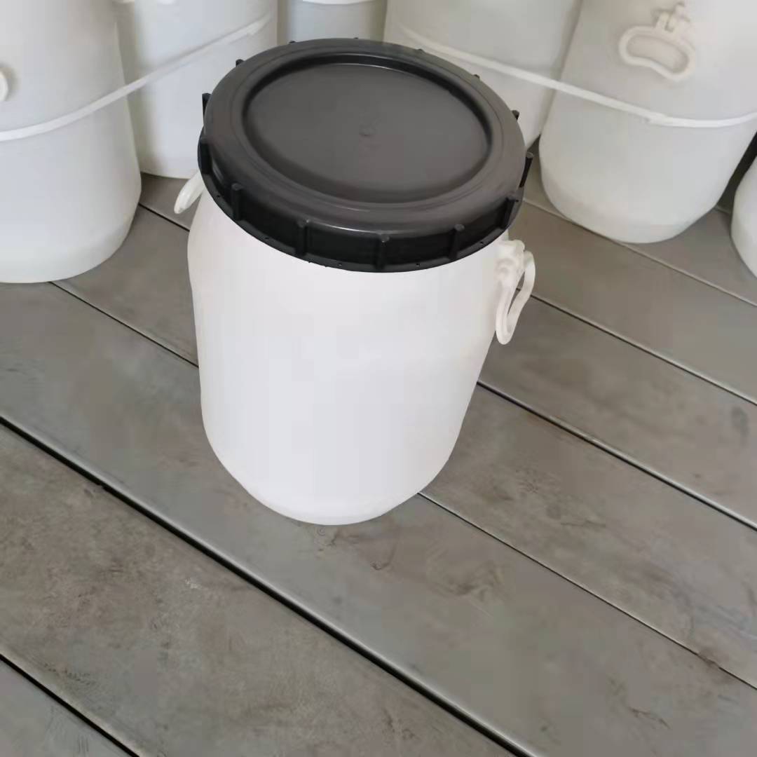 塑料桶带盖家用加厚圆桶25kg化工桶50升食品酵素桶蜂蜜废液储水桶