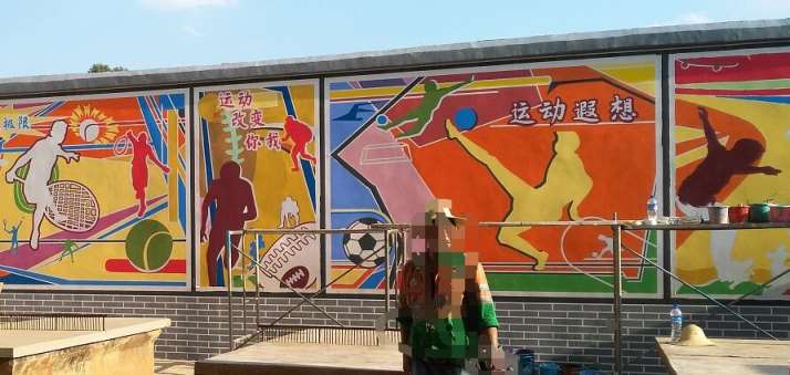 南充墙体广告,南充喷绘围墙广告,南充乡村墙画