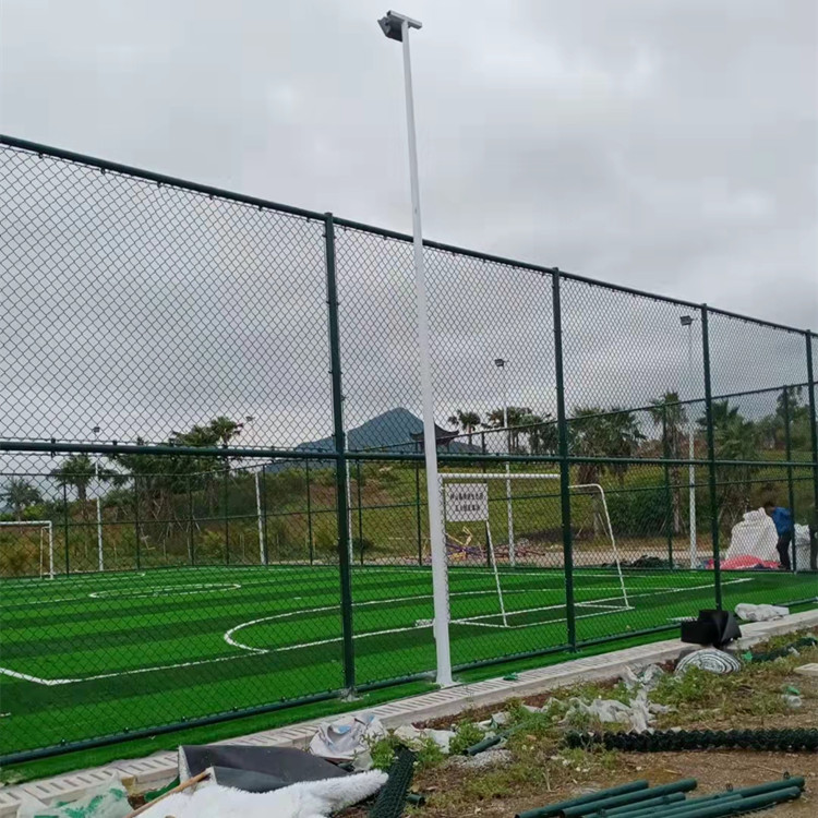 篮球场带辅立柱球场围网安全牢固