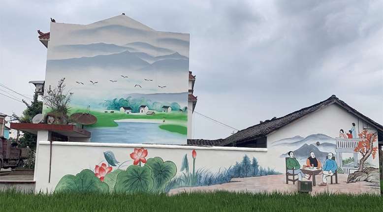 和田墙绘文化墙，和田文化墙粉刷价格低