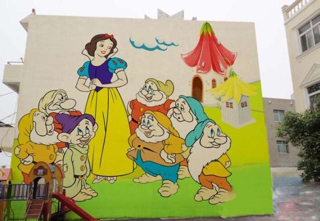 宜宾美丽乡村墙绘协同宜宾墙壁涂鸦用心每面墙