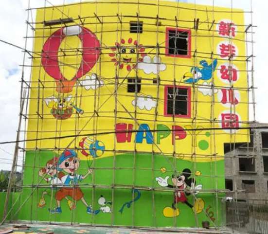 南充新农村墙体彩绘推荐南充古建筑彩绘共创美丽家园