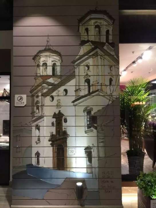 岳阳墙体画画，岳阳墙画手绘广告费用低