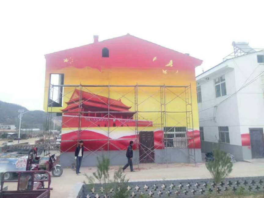 湖南墙面彩绘，湖南墙体壁画费用低