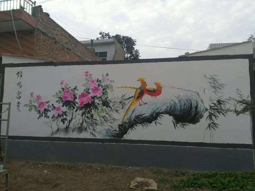 鹤岗墙体画画，鹤岗手绘立体画施工更专业更高效