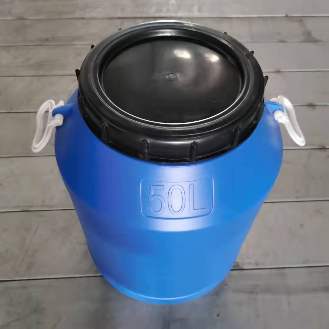 发酵桶酵素桶水桶食品级储水家用塑料桶带盖圆桶水桶50L特厚