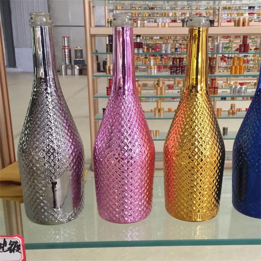空酒瓶电镀厂，空酒瓶真空电镀厂，空酒瓶UV电镀厂