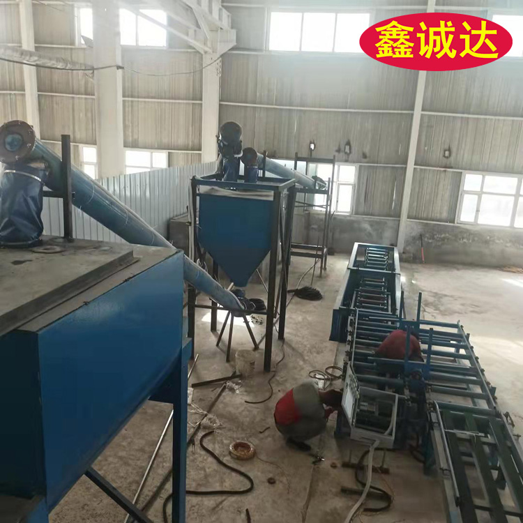 鑫诚达砂浆水泥防火岩棉复合保温板设备生产线