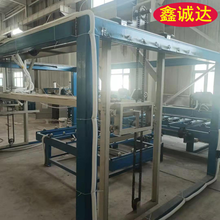 鑫诚达砂浆水泥防火岩棉复合保温板设备安装视频