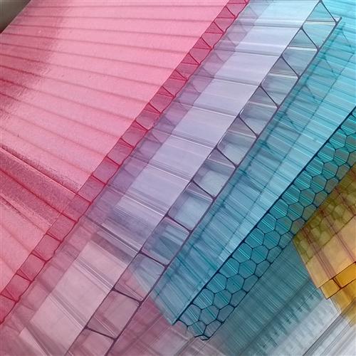 防雾滴PC双层阳光板一平方价格 阳光板品牌直销