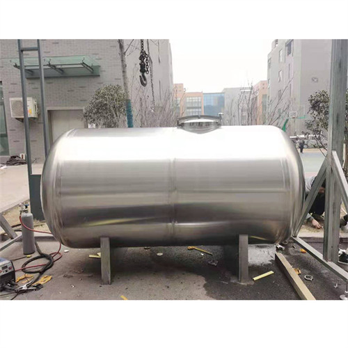 固原鸿谦304不锈钢卧式水塔楼顶大容量卧式居民用水水箱铸造品质