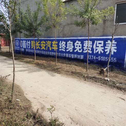 塔城墙体涂料广告,塔城户外墙体广告见证时代变迁