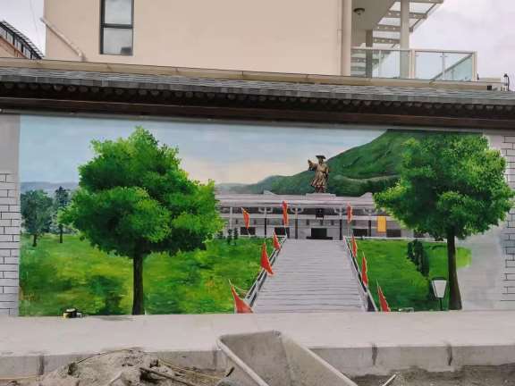 铜仁街道墙体彩绘费用 铜仁乡村墙画服务