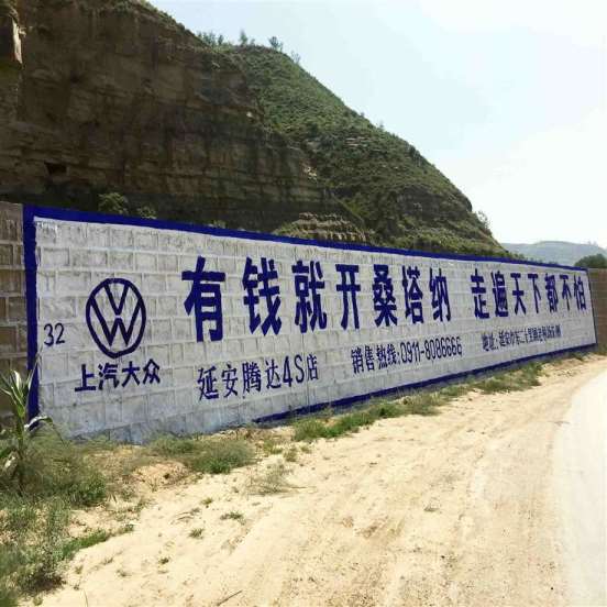 湖南墙体汽车广告,湖南眼科墙体广告壮大县域经济