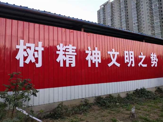 株洲广告墙体贴,株洲主干道墙体广告同样不失创造力