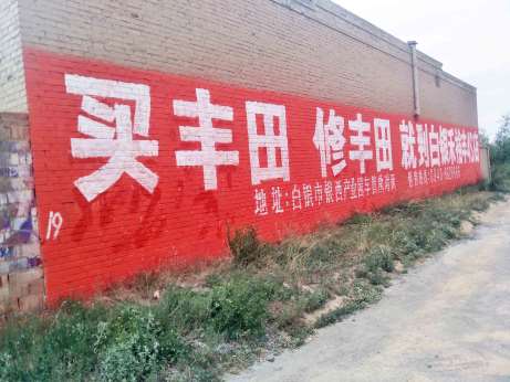 湘西广告字墙体,湘西商场墙体广告重视客户需求