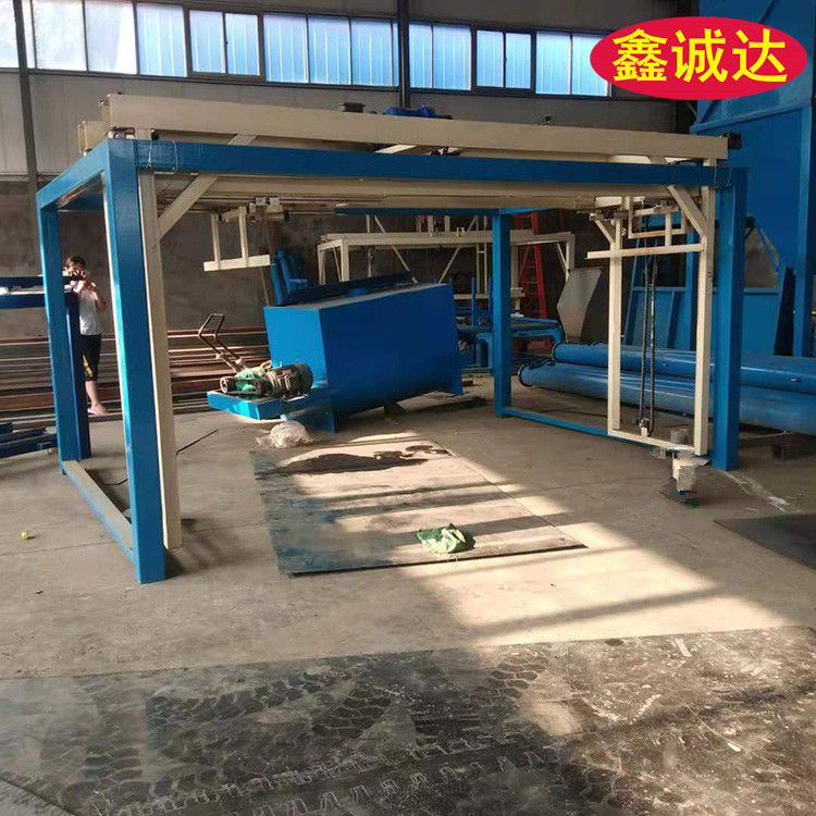 鑫诚达水泥砂浆岩棉复合保温板设备生产工序全自动化