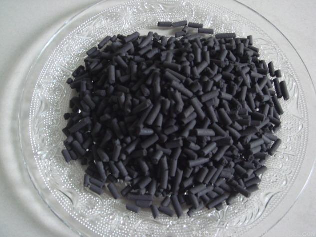 除污除杂水处理柱状活性炭 黑色颗粒净化活性炭滤料