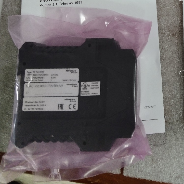 MINEBEA，MINEBEA称重变送器PR5220/00