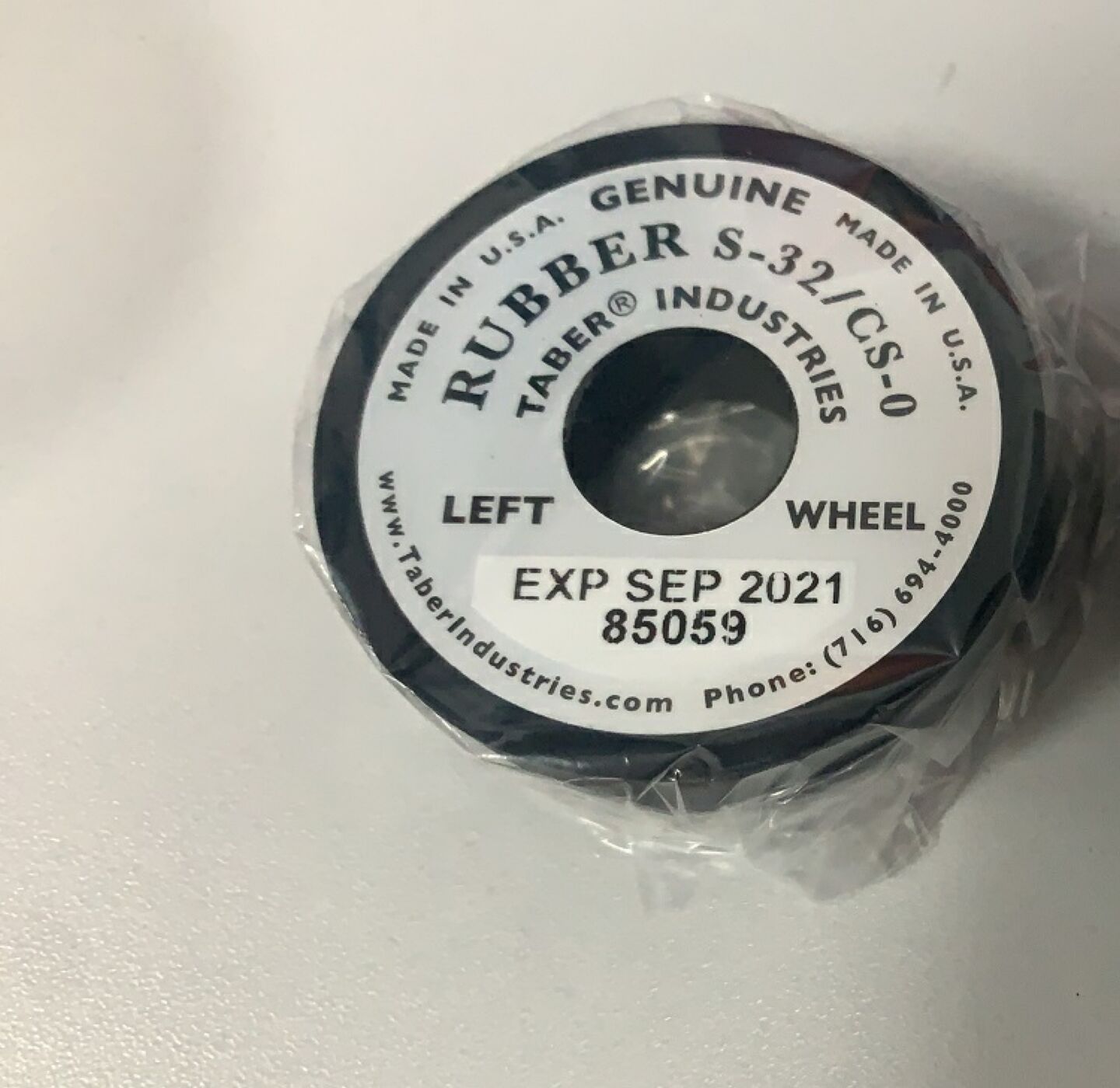 TABER，TABER耐磨橡胶轮S-32/CS-0 59386