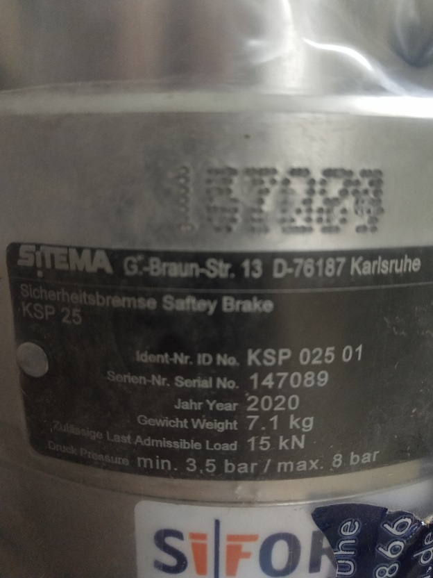 德国SITEMA制动器