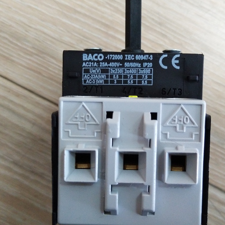 BACO，BACO开关凸轮开关174199