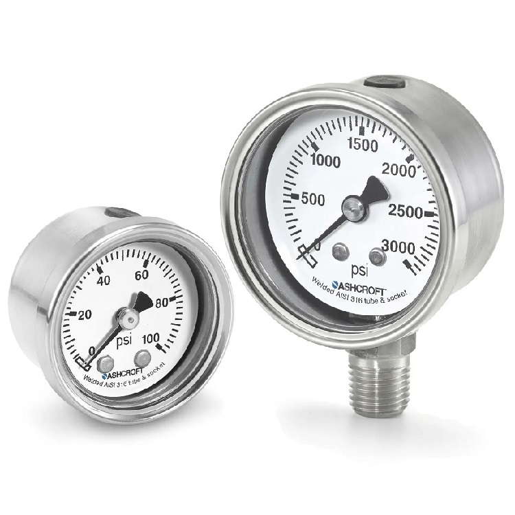 ASHCROFT，ASHCROFT压力表30-1084S-02L-30PSI