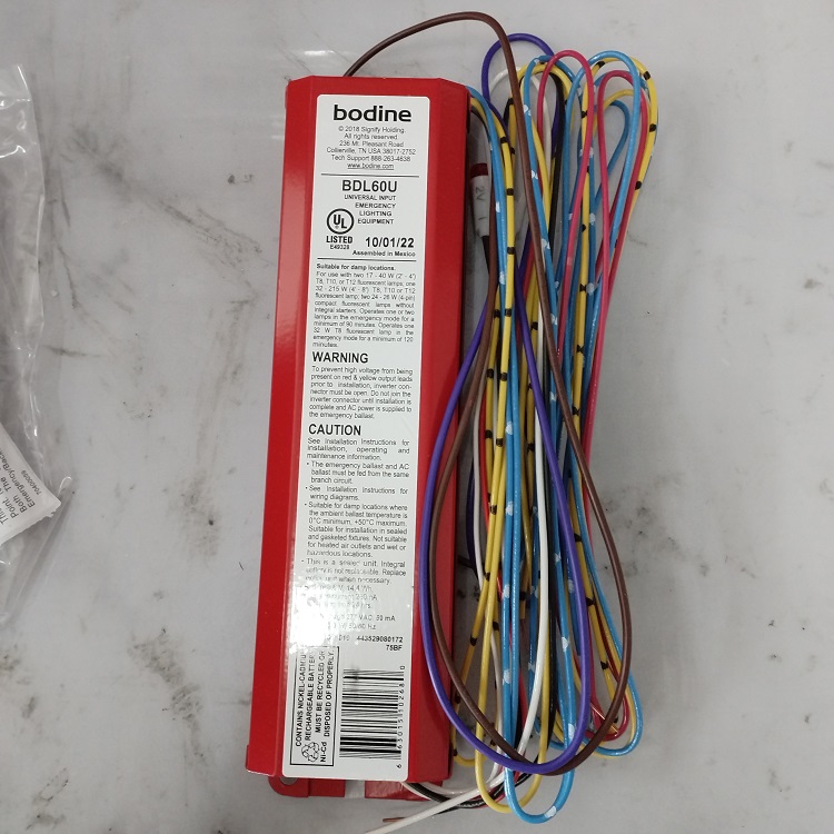 BODINE，BODINE镇流器BDL60U