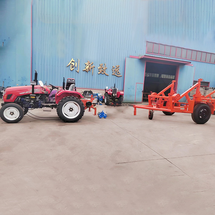 拽线施工四轮绞磨 电力牵引机动绞磨