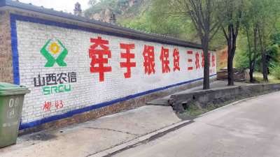 农商银行柳林地区（手绘）墙体广告精选照片近景2 (1).jpg