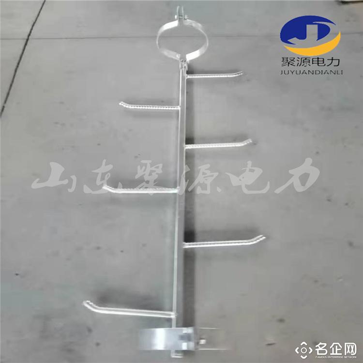 电力通信行业专用杆用安全爬梯 水泥杆用爬梯 方管爬梯 圆角爬梯