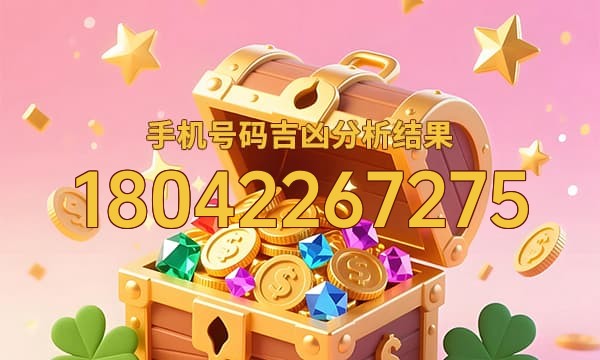 18042267275号码运势