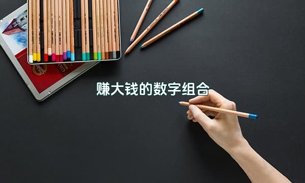 赚大钱的数字组合